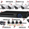 AHD KIT 1080P 5MP 4 Channel Camera kit